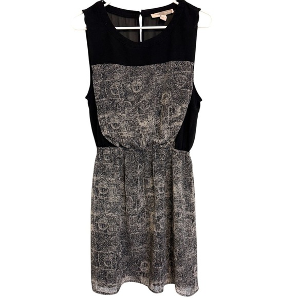 Forever 21 Dresses & Skirts - 2/$15 Forever 21 - Black & Gray Patterned Sleeveless Mini Dress Size Large